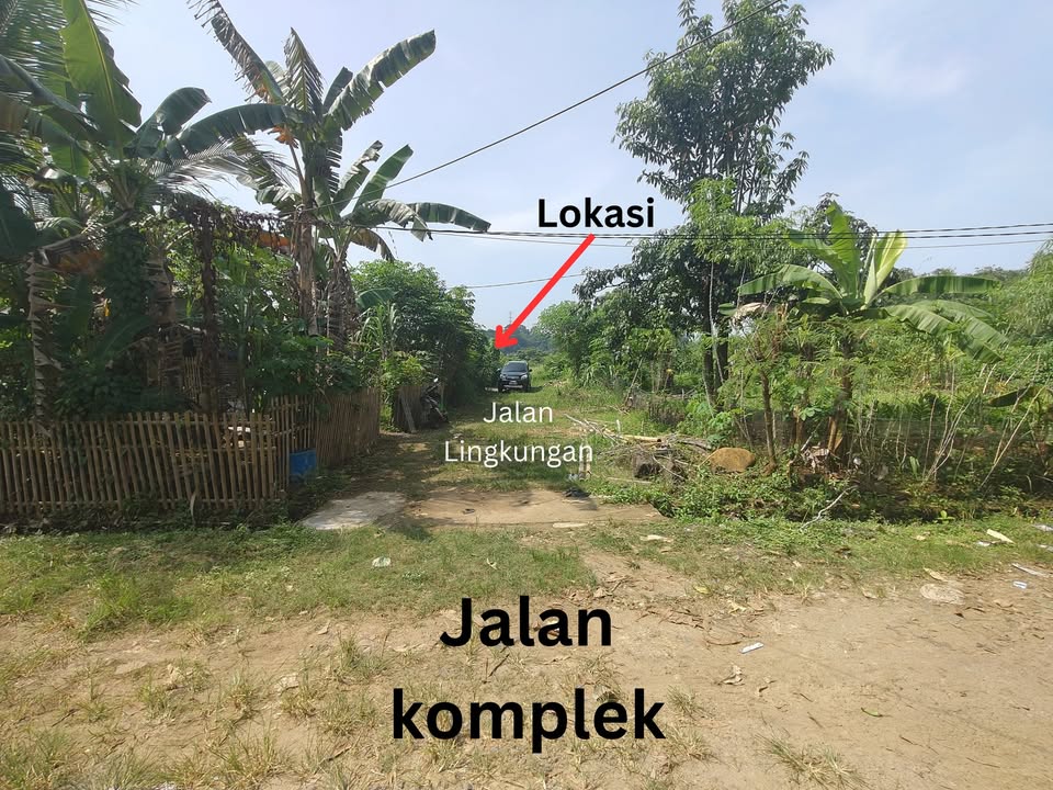 Lingkungan sekitar kavling dan rumah penduduk